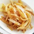 shirokuma6's cooksnap of when they made 大根の皮できんぴら！.