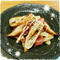 ゅるり's cooksnap of when they made 簡単♪ちくわのハムマヨ炒め☆.