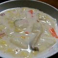 ちえもんたろう's cooksnap of when they made おもち消費に！白菜のもちクリーム煮.