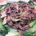 クック4SRKD0☆'s cooksnap of when they made 牛肉とキノコのオイスターソース炒め.