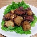 しょこです's cooksnap of when they made チョー簡単♪美味しい♥たこのから揚げ❤.