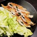 ha♡mama's cooksnap of when they made ささみシソチーズのパン粉バター焼き♫“.