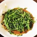 qumapoo's cooksnap of when they made 豆苗のナンプラー炒め〜タイ空芯菜炒め風〜.