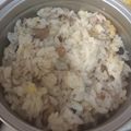 ｅｌｅｓｔａｌ's cooksnap of when they made 煎り大豆の香ばしい炊込みご飯.