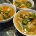 ジョングレ's cooksnap of when they made たっぷり野菜と鶏団子の中華スープ♪.