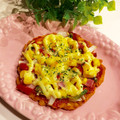 なつき☆ミ's cooksnap of when they made 簡単！！HMでさくっとピザ.