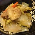 ゆきにな's cooksnap of when they made ふわふわ油揚げと白菜の煮物.
