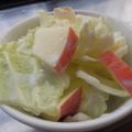 くずぴー's cooksnap of when they made 春キャベツとリンゴの爽やかヨーグルサラダ.