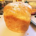 みゅー323's cooksnap of when they made HBふわふわ食パン★スキムミルク不要★.