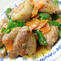 pocchi89's cooksnap of when they made レモンペッパー！塩だれ豚.