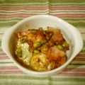 無邪気なたらこ's cooksnap of when they made じゃがいも＆チーズのキムチ炒め.