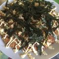 ニャン太０７１９'s cooksnap of when they made ヘルシー♡お豆腐お好み焼き♪.
