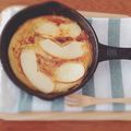 シュガー＊'s cooksnap of when they made 【糖質オフ】アップル・ダッチベイビー.
