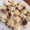 shiii104's cooksnap of when they made 簡単♡HKMでチョコスコーン.