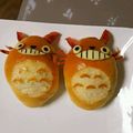 弓之助's cooksnap of when they made キャラ弁☆トトロールパンサンド☆.