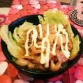 juri0626's cooksnap of when they made 元気運UP☆スタミナ豚丼.