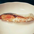 カルシファーちゃん's cooksnap of when they made フライパンで油なし★ヘルシーな鮭の塩焼き.