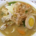 rieglay's cooksnap of when they made 味噌煮込み風★きしめん.