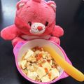 ぴいmam's cooksnap of when they made 野菜嫌いの息子が大好き♡簡単ひき肉豆腐♡.