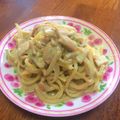 まい★ぽにょ's cooksnap of when they made アボガドクリーミーパスタ.