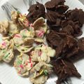 yako1031's cooksnap of when they made バレンタイン＊簡単＊チョコフレーク＊.