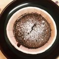 smilejunko's cooksnap of when they made ❁簡単フォンダンショコラ❁.