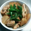 hiro1616's cooksnap of when they made フライパンひとつで＊鶏肉と大根の炒め煮.