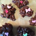toujours＊'s cooksnap of when they made 簡単＆お手軽バレンタイン♥ロックチョコ♥.