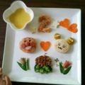 ひまはるもん's cooksnap of when they made ２歳のバースデープレート.