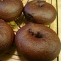 ☆かぼちゃん's cooksnap of when they made つるつるぴかぴか＊ココアベーグル.