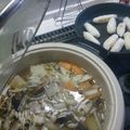 シノスケ's cooksnap of when they made 地元人直伝！きりたんぽ鍋.