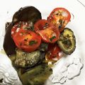 まむずユキコ's cooksnap of when they made ◎ナスとトマトのマリネサラダ◎.
