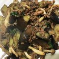 ponzo's cooksnap of when they made ★豚挽肉＆茄子＆しめじ❤シソ炒め★.