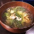 ビタミンなおきち's cooksnap of when they made ☆チンゲンサイと鶏ミンチの安い～スープ☆.