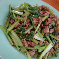 missmacky2000's cooksnap of when they made かぶの葉のオイスターソース炒め.