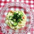 riramuhffy's cooksnap of when they made キヌアと豆腐のさっぱりサラダ.