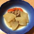 chihal's cooksnap of when they made 大根と豚バラの炒め煮.