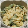 クックP5BFPX☆'s cooksnap of when they made 菜の花と玉子の春色サラダ.