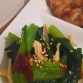 あるまじーろ♪'s cooksnap of when they made 小松菜と油揚げのさっぱり梅肉和え.