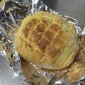 クック4H4W42☆'s cooksnap of when they made ♥︎さくふわ簡単HMメロンパン♥︎.