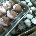 ぽんぱどうる's cooksnap of when they made ざっくざっくチョコのボールクッキー♡.