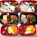 かりんこママたん's cooksnap of when they made 【簡単】キャラ弁 おにぎり 宇宙人.