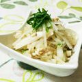 ♪珠香♪'s cooksnap of when they made 大根とささ身の胡麻ダレあえ✿.