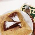 クックOTWR4D☆'s cooksnap of when they made ♡材料２個！簡単！炊飯器ガトーショコラ！.
