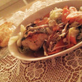 layla＊'s cooksnap of when they made 鱈のピカタ☆野菜和風あんかけ.