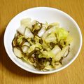 つちかな's cooksnap of when they made ジップロック袋で山東白菜の浅漬け.