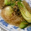 ひとり食堂's cooksnap of when they made 小松菜と春雨のヘルシー中華炒め.