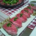 おみ桜's cooksnap of when they made 超簡単に作れる！ローストビーフ寿司.