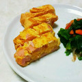 taako1552's cooksnap of when they made 卵焼き(魚肉ソーセージ）.
