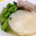 kahorim16's cooksnap of when they made 簡単に料亭の味！スペアリブと大根の煮物☆.
